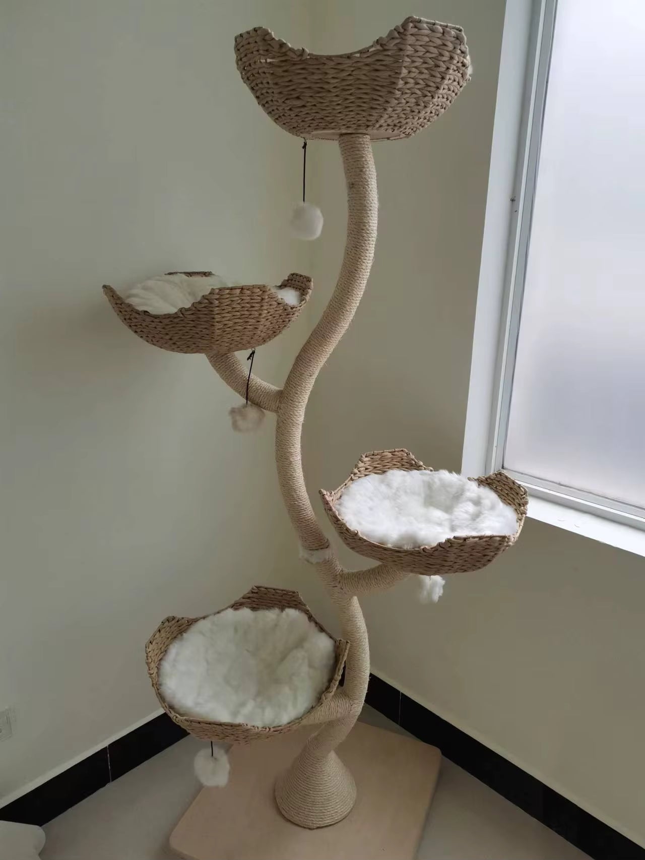 Feline Paradise Cat Tower™ – 4 Nests