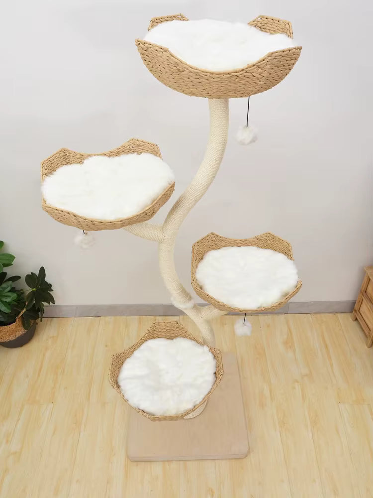 Feline Paradise Cat Tower™ – 4 Nests