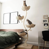 Feline Paradise Cat Tower™ – 4 Nests