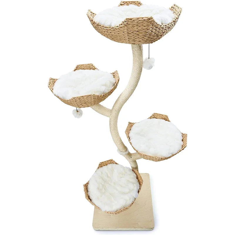 Feline Paradise Cat Tower™ – 4 Nests