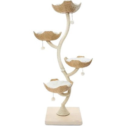 Feline Paradise Cat Tower™ – 4 Nests