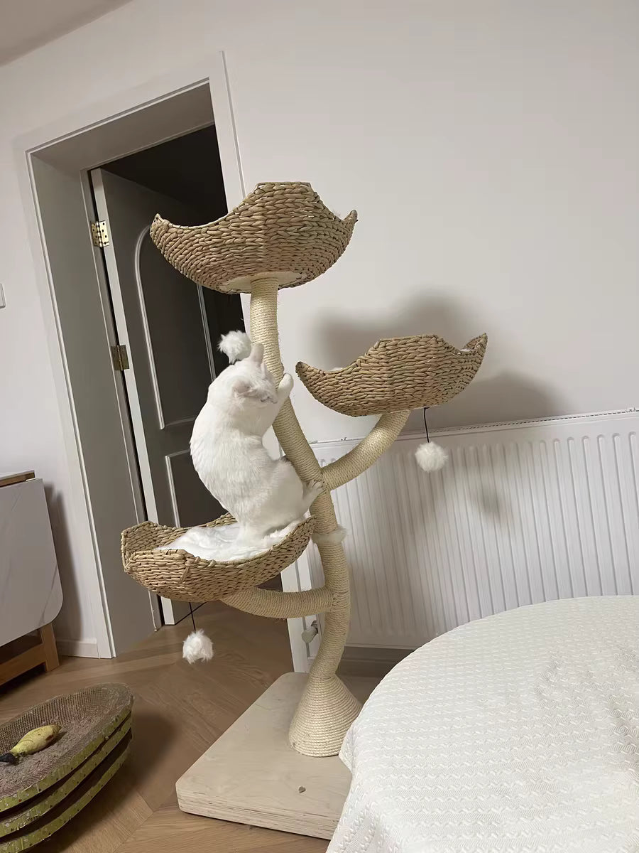 Feline Paradise Cat Tower™ – 3 Nests